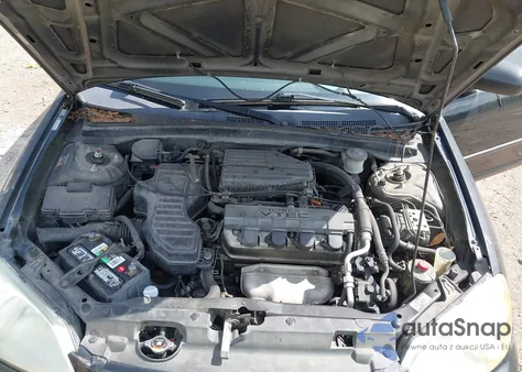 2002 Honda Civic Ex z USA, uszkodzony, nr VIN 2HGES26772H584672